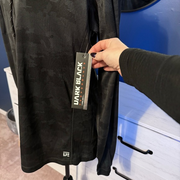 NWT - Dark Black Performance Hoodie - Picture 4 of 7